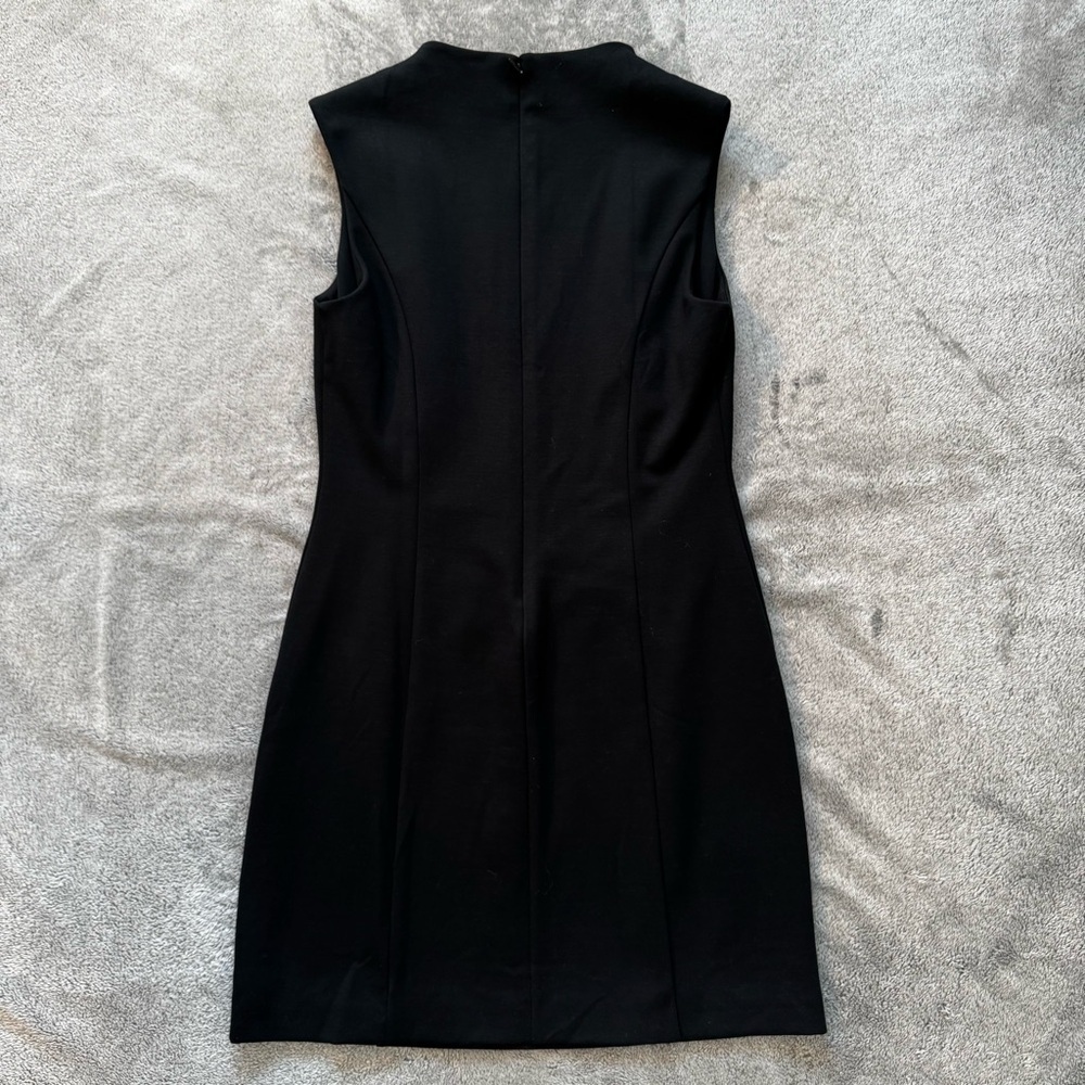 NWOT Banana Republic Classic Black Mini High-Neck/Mock-Neck Dress - S - Picture 3 of 15
